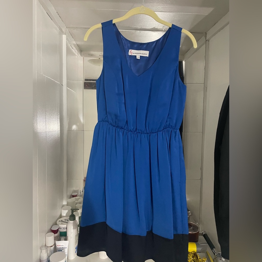 Blue dress